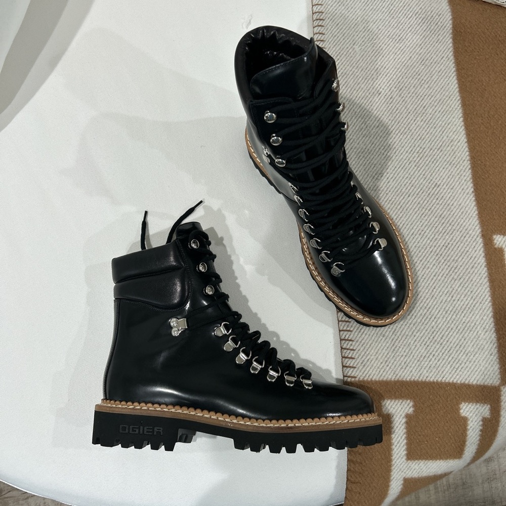 Ogier PARTENKIRSCHEN BLACK BOTTINE paten mountain boots